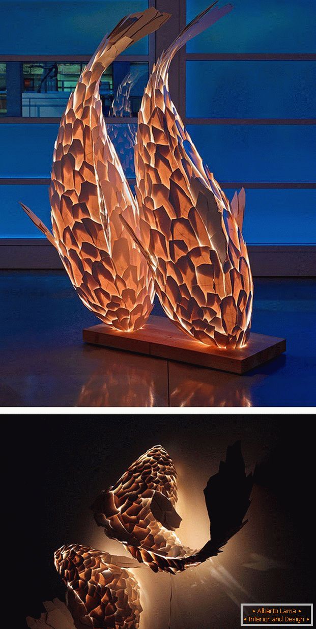 Светилници под формата на две риби