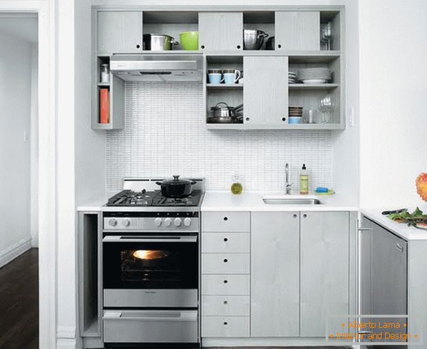 Интериорен дизайн на малка кухня