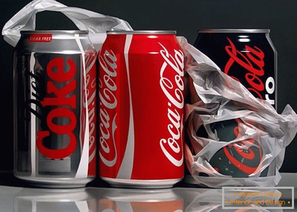 Кока Кола от художника Педро Кампос