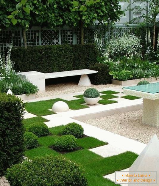 Идея за стилна градина