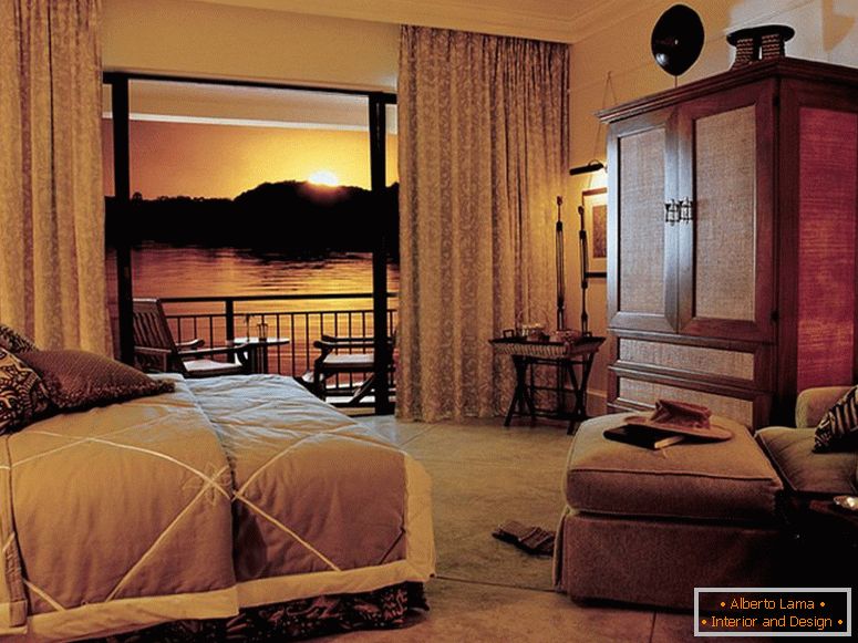 Спалня в африканския стил