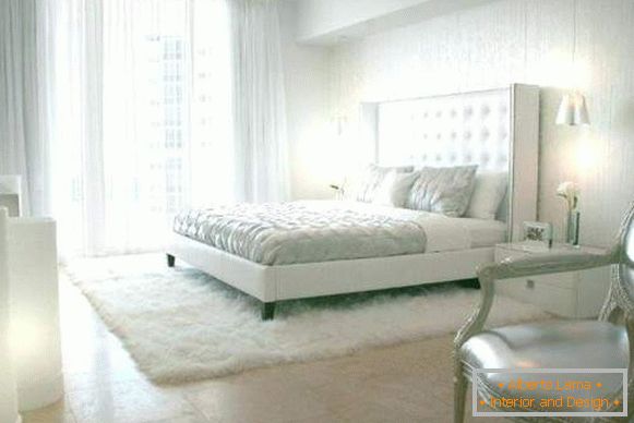 бели килими в интериорния дизайн, снимка 22