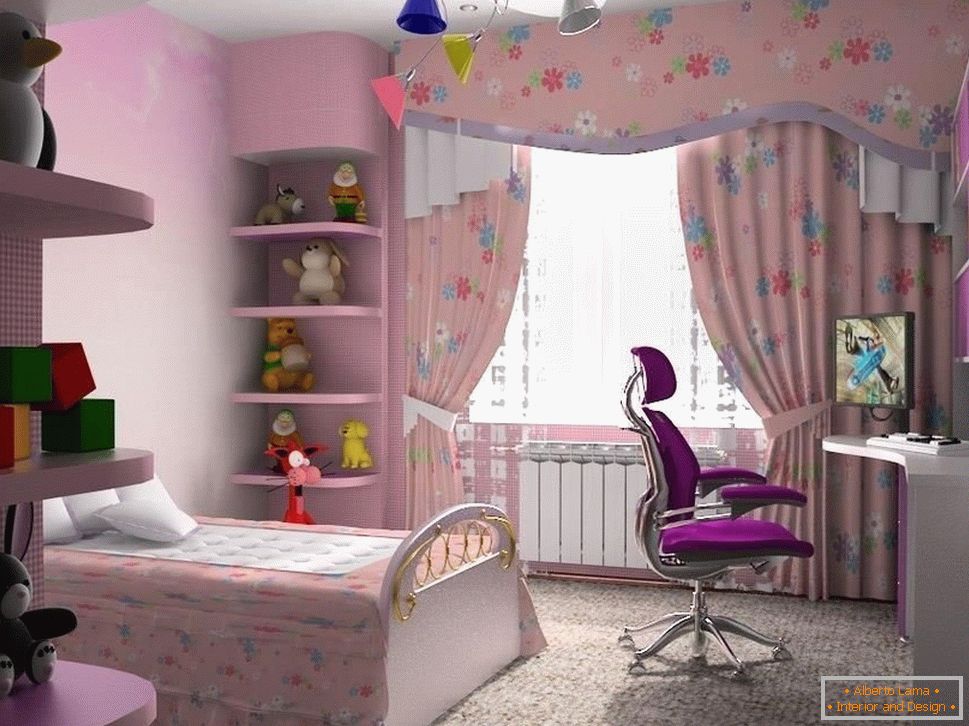 Стая за момиче в розов цвят