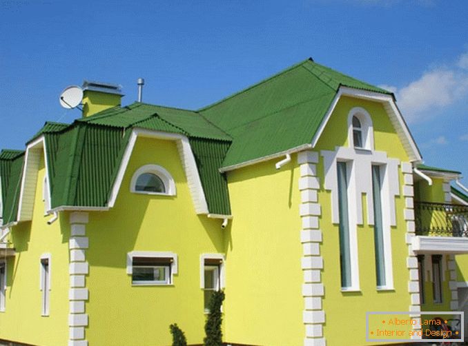 Как да изберем цвета на фасадата на къщата