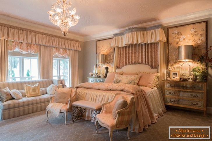 Дизайн на луксозна спалня