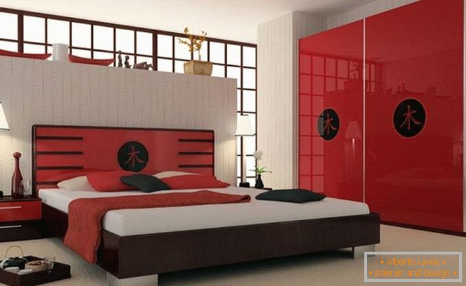 червена спалня, снимка 11