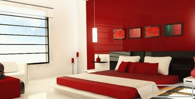 червена спалня, снимка 24