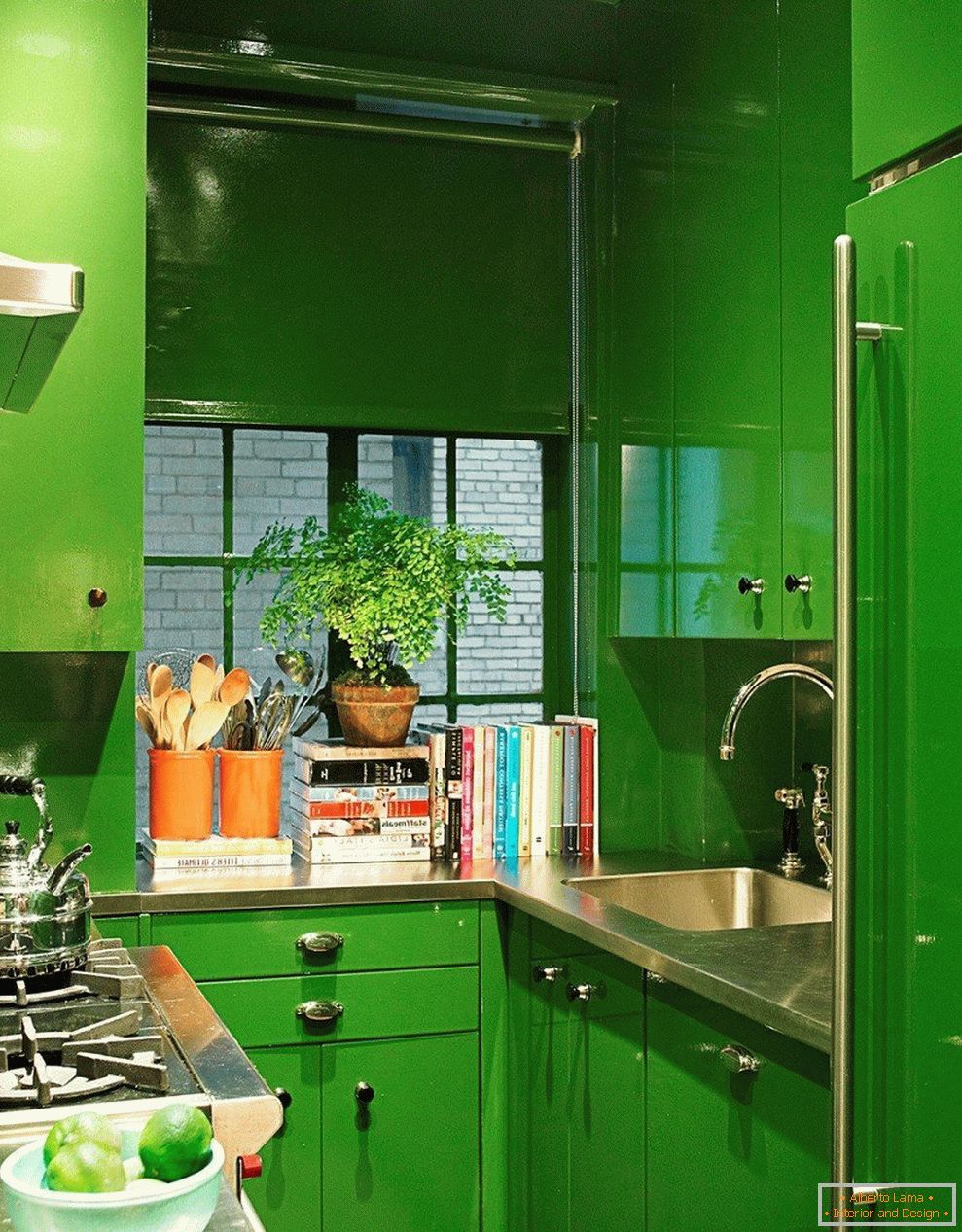 Малка зелена кухня