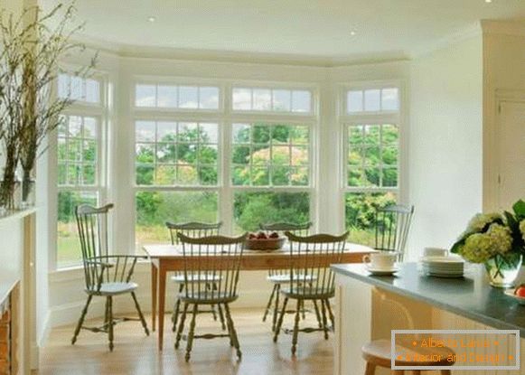 кухненски дизайн на хола с прозореца, снимка 34