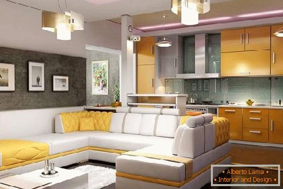 кухненски дизайн с ъглов диван, снимка 18