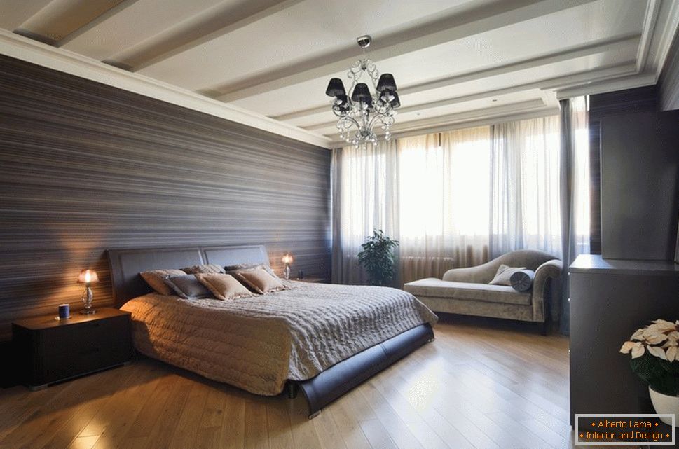 Спалнята в стиле модерн