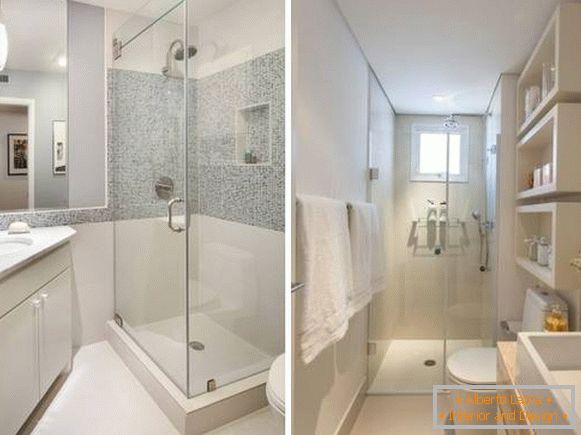 Баня - дизайн баня снимка комбинирана с душ кабина