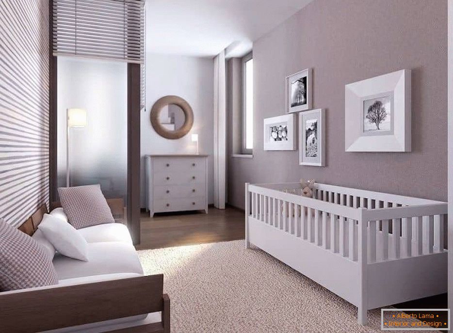 Едностаен апартамент за семейство с бебе