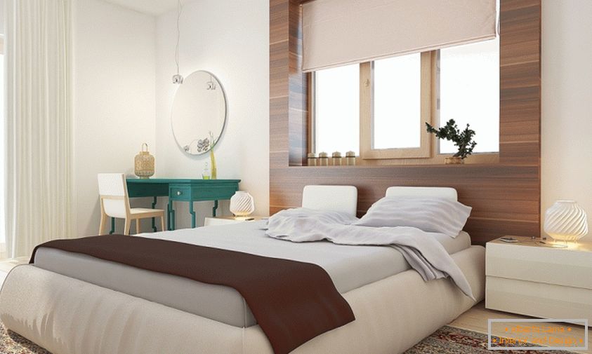 Интериорен дизайн на спалнята от дизайнерското студио ABC House