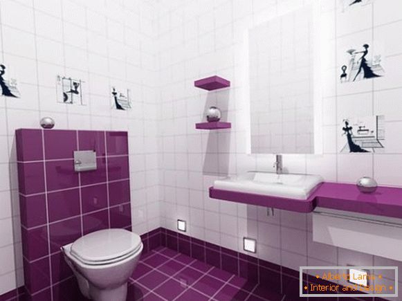 Проектиране на плочки в тоалетната, снимка 12