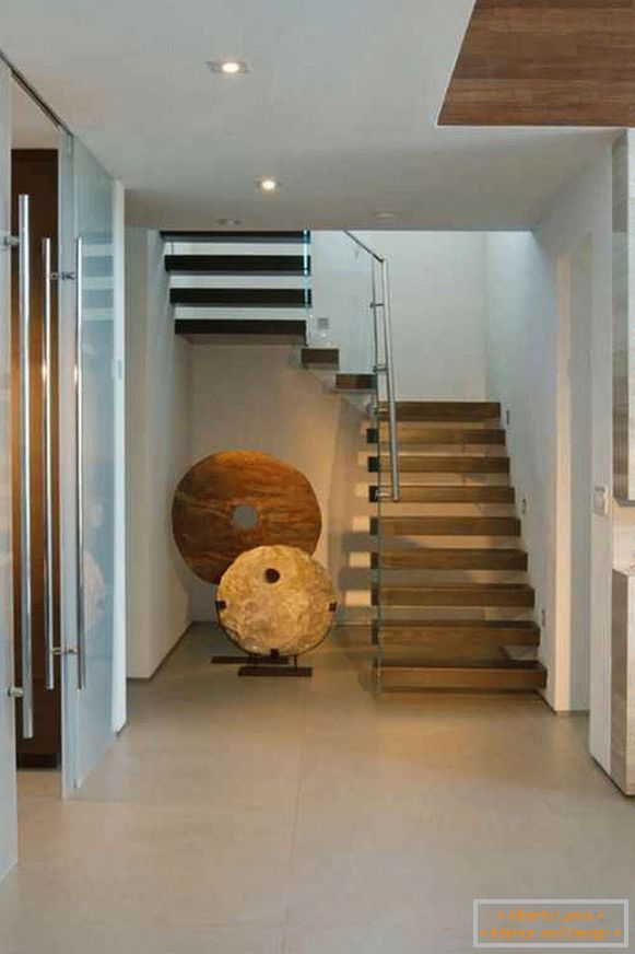 интериорен дизайн на коридора в къщата, снимка 44