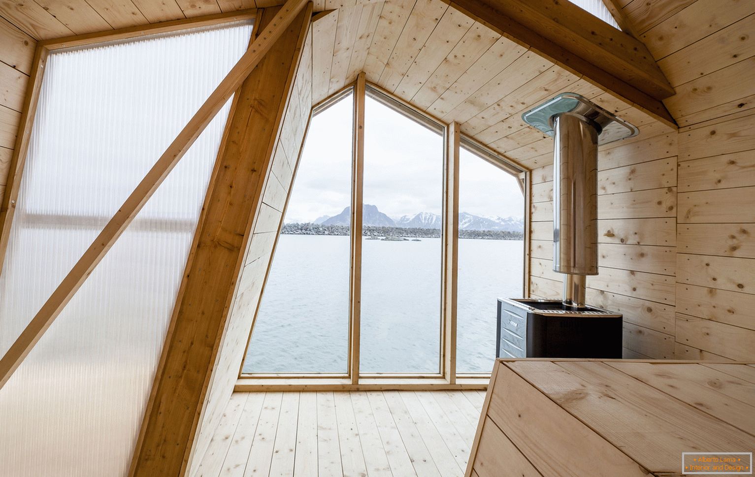 Проектиране на риболовна ложа в Норвегия