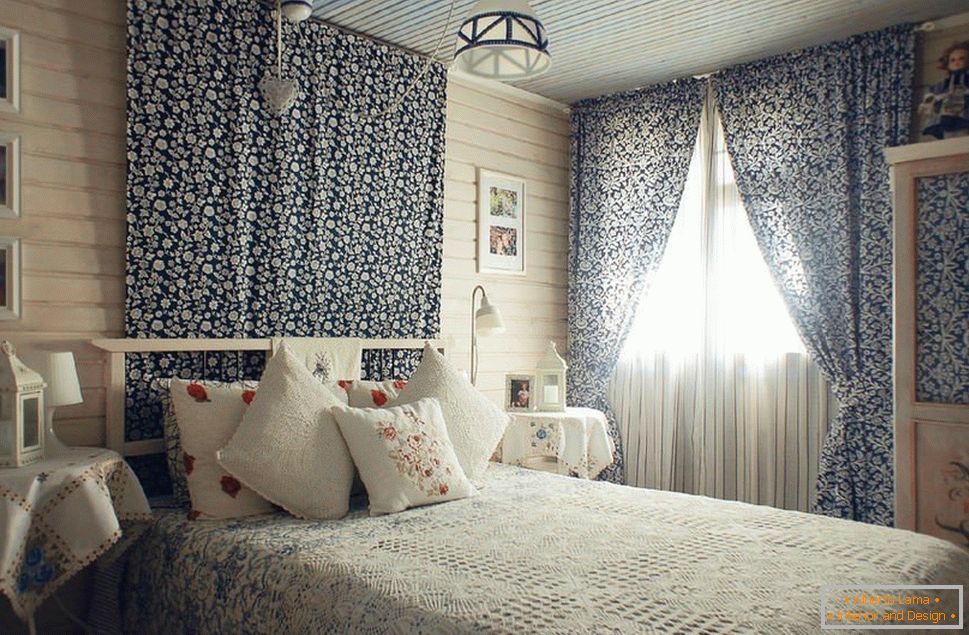 Текстилна украса на спалнята