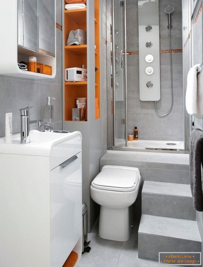 Високотехнологичен дизайн на банята
