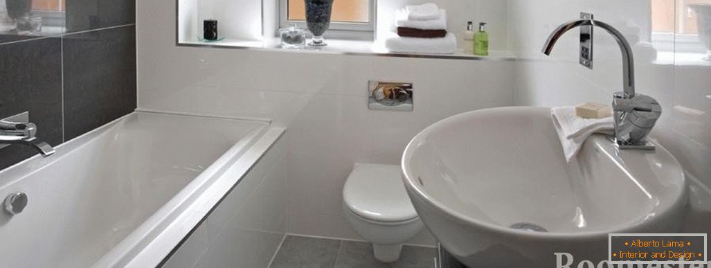 Дизайн на баня с тоалетна