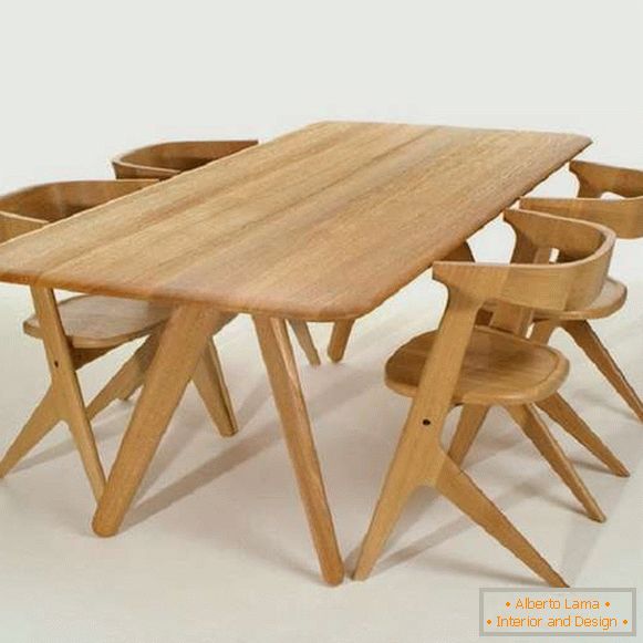 дървени дизайнерски столове, снимка 36
