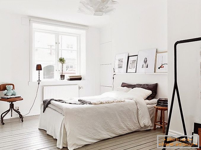 Спалня в бял цвят
