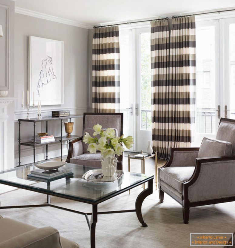 glamorous-curtains-for-french-doors-trend-chicago-traditional-хол-image-ideas-with-area-rug-artwork-балкон-baseboards-chairs-coffee-table-crown-molding-drapes-fireplace-mantel-floral