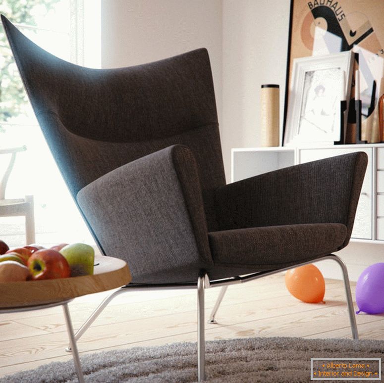 сиво-дневна столове-столове-модерни столове-за-хол-снимка