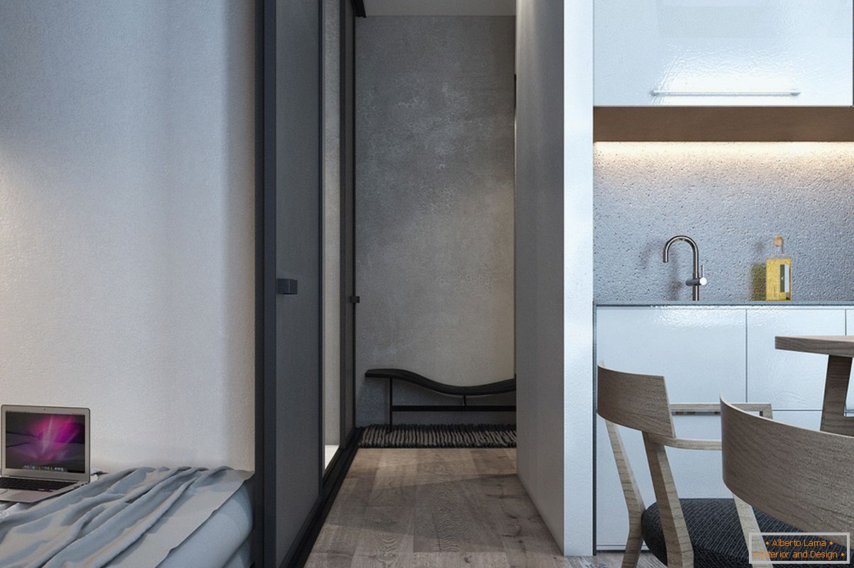 Дизайн за малък апартамент в скандинавски стил - фото 4
