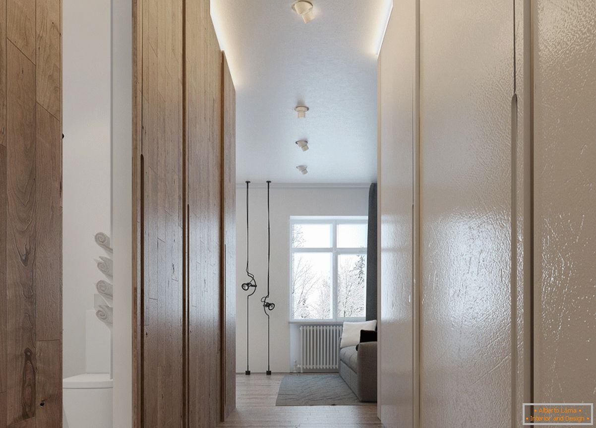 Проектирайте бяла баня за малък апартамент