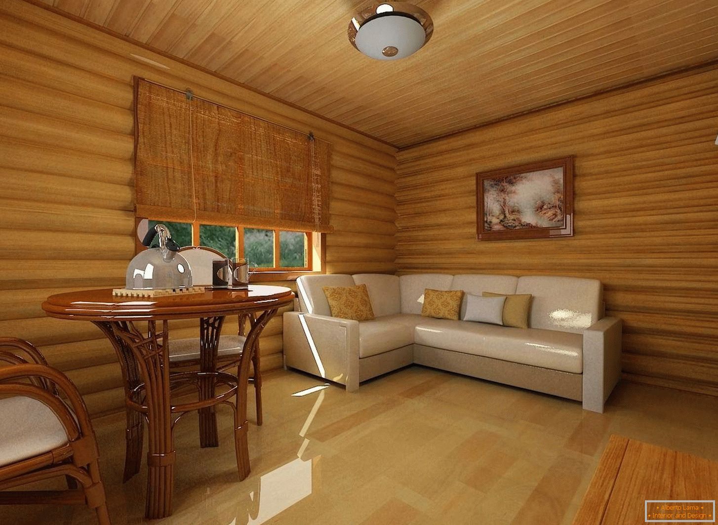 Проектиране на стая за почивка във вана