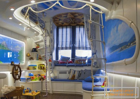 Стилове на интериора на детската стая, снимка 18