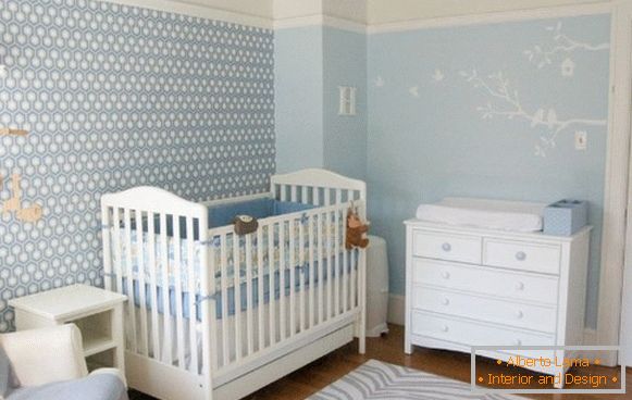 Интериор за стая за новородено дете, снимка 43