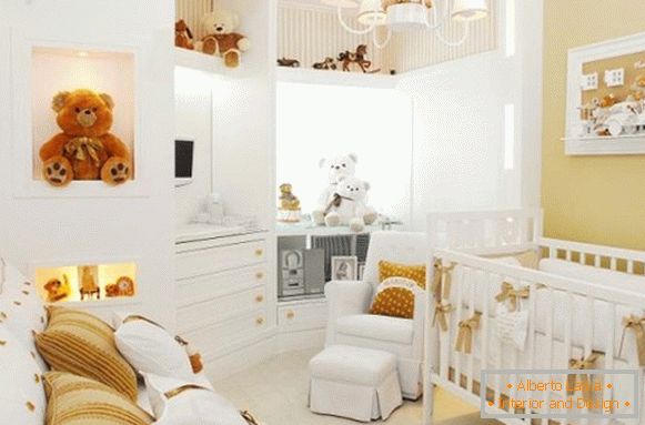 Интериор за стая за новородено дете, снимка 45