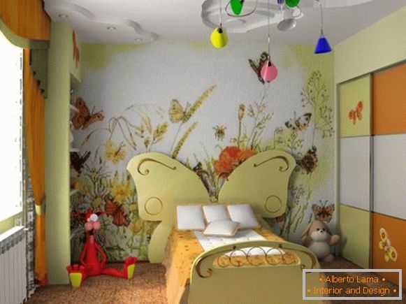 стилове на интериорна декорация на детска стая за момиче