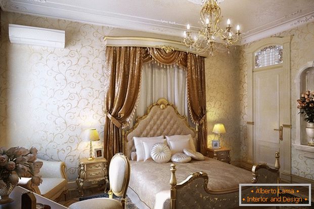 класически спалня интериор
