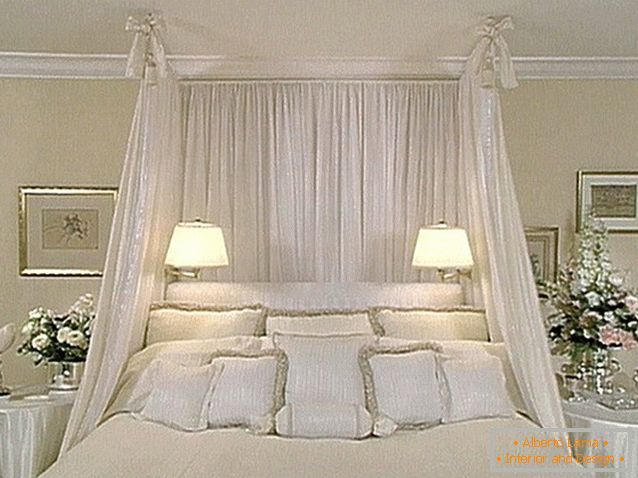 интериор на спалня във френски стил