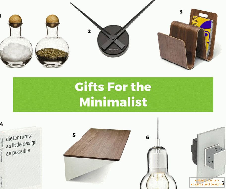 Интересни идеи за подаръци в стила на минимализма