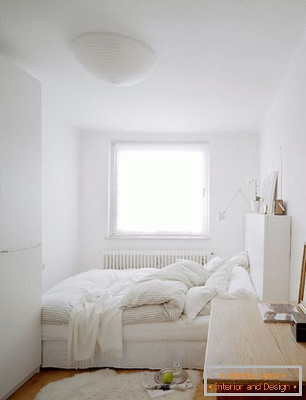 Рационално оформление на спалнята в малък апартамент