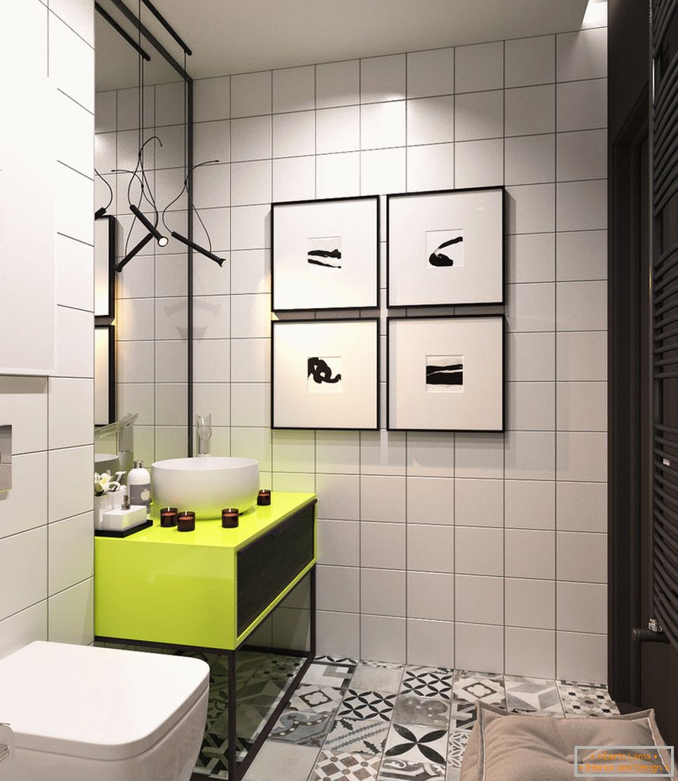 Ярък дизайн на банята комнаты