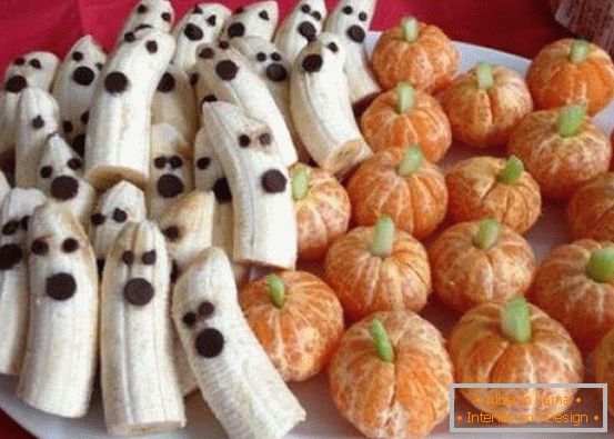 Празнични плодове за Хелоуин