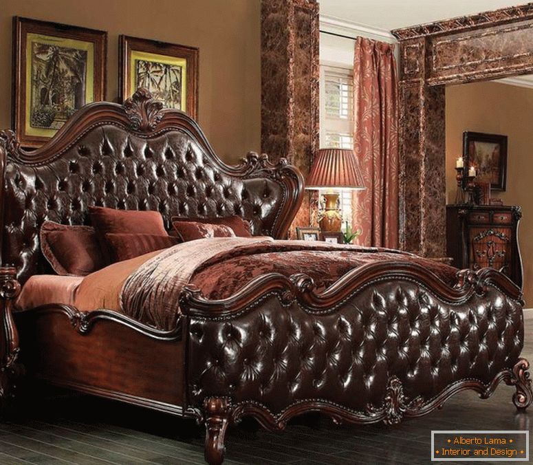 традиционния диван-тъмно-кафяво-Пу-череша-дъб-шейна-AC-шато-b1