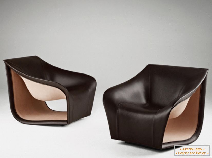 Дизайнерски кожени кресла