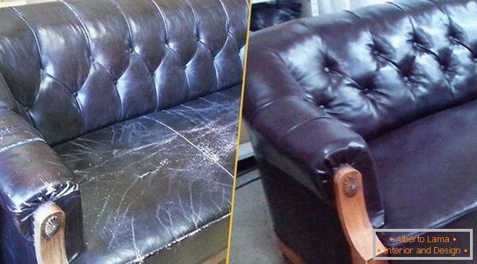 Огъване на тапицирани мебели преди и след, снимка 11