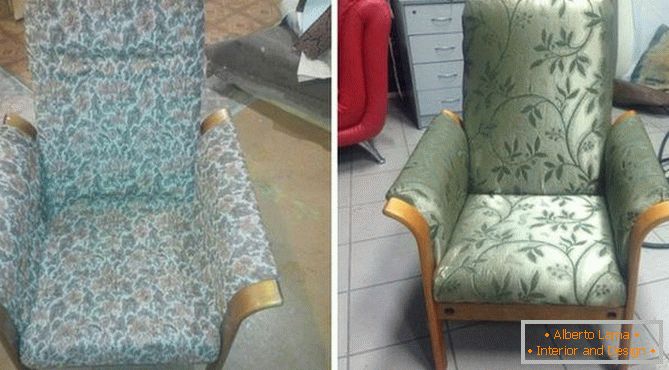 Разгъване на тапицирани мебели преди и след, снимка 16