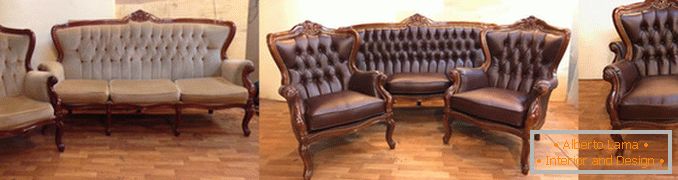 Разгъване на тапицирани мебели преди и след, снимка 20