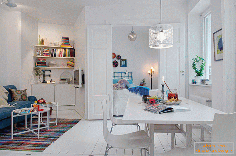 Оригинален малък апартамент от 34 м2 в Швеция