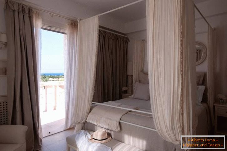 Дизайн на спалня в хотел Borgo Egnazia
