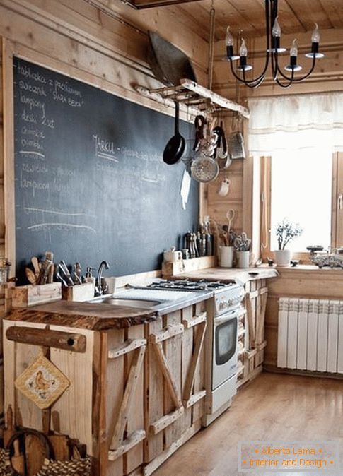 направете кухня със собствените си ръце изработени от дърво, снимка 14