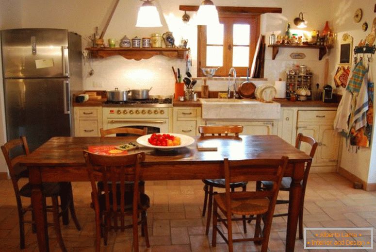 провансалски стил държава-кухня-ла-Fornace-1